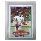 1980 Topps Walter Payton  Chicago Bears Jackson