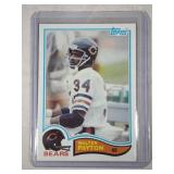 1982 Topps Walter Payton  Chicago Bears Jackson