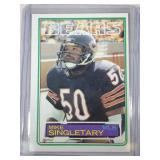 1983 Topps Mike Singletary ROOKIE CARD  Chicago