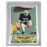 1983 Topps Marcus Allen ROOKIE CARD Star Sticker 