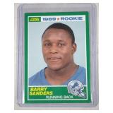 1989 Score Barry Sanders ROOKIE CARDDetroit Lions