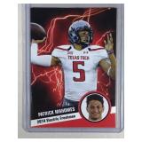 2014 Electric Freshmen Patrick Mahomes ROOKIE CARD