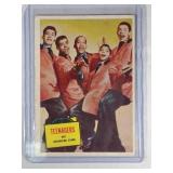 1957 Topps HIT STARS The Teenagers ROOKIE CARD -