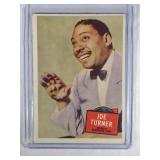 1957 Topps HIT STARS Joe Turner ROOKIE CARD  Jazz