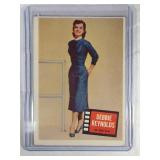 1957 Topps HIT STARS Debbie Reynolds ROOKIE CARD 