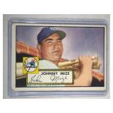 1952 Topps #129 Johnny Mize New York Yankees John