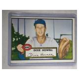 1952 Topps #135 Dixie HowellCincinnati Reds Homer