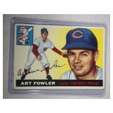 1955 Topps #3 Art Fowler ROOKIE CARD  Cincinnati