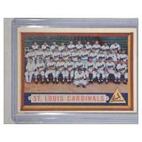 1957 Topps #243 St. Louis Cardinals TEAM CARDStan