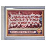 1957 Topps #214 Philadelphia Phillies TEAM CARD 