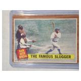 1962 Topps Babe Ruth #138  The Famous SluggerNew