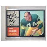 1962 Topps Henry Jordan SINGLE PRINT  Green Bay