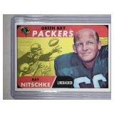 1968 Topps Ray NitschkeGreen Bay Packers Illinois