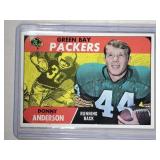 1968 Topps Donny Anderson ROOKIE CARD  Green Bay