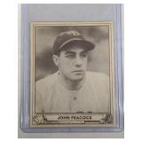 1940 Play Ball #34 John Peacock  Boston Red Sox