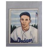 RARE 1950 Bowman #224 Jack Banta No Copyright 