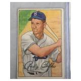 1952 Bowman #204 Andy Pafko  Brooklyn Dodgers