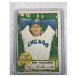 1952 Topps #95 Ken Holcombe - Chicago White Sox