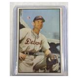 1953 Bowman Color #91 Steve Souchock  Detroit