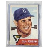 1953 Topps #73 Eddie Robinson - Chicago White Sox