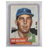 1953 Topps #97 Don Kolloway - Philadelphia Kansas