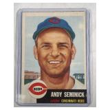 1953 Topps #153 Andy Seminick  Cincinnati Reds
