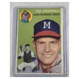 1954 Topps #12 Del Crandall  Milwaukee Braves
