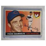 1955 Topps HIGH #172 Frank Baumholtz ROOKIE CARD 