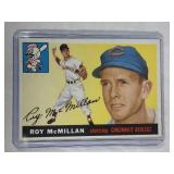 1955 Topps HIGH #181 Roy McMillan -Cincinnati Reds