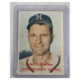 1957 Topps #143 Andy Pafko - Milwaukee Braves