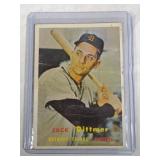 1957 Topps TOUGH #282 Jack Dittmer -Detroit Tigers