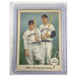 1959 Fleer Ted Williams #11 First Spring Training