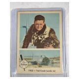 1959 Fleer Ted Williams #47  1953Ted Crash lands
