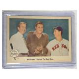 1959 Fleer Ted Williams #75  with Babe Ruth 