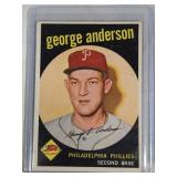 1959 Topps #338 Sparky Anderson ROOKIE CARD 