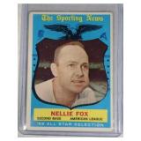 1959 Topps HIGH #556 Nellie Fox All-Star  Chicago