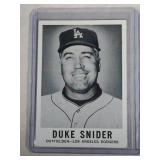 RARE 1960 Leaf #37 Duke Snider  Los Angeles