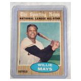 1962 Topps #395 Willie Mays All-StarSan Francisco