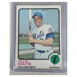 1973 Topps #305 Willie Mays last card - San