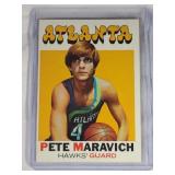 1971-72 Topps #55 Pete MaravichAtlanta Hawks Utah