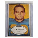 1953 Bowman #59 Don Bingham ROOKIE CARD  Chicago