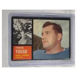1962 Topps #96 Frank Youso SINGLE PRINT -Minnesota