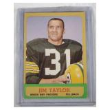 1963 Topps #87 Jim Taylor  Green Bay Packers LSU