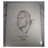 RARE 1967 Williams Portraits Willie Davis - Green