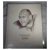 RARE 1967 Williams Portraits Henry Jordan - Green