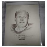 RARE 1967 Williams Portraits Ray Nitschke - Green
