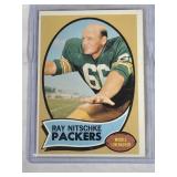 1970 Topps Ray NitschkeGreen Bay Packers Illinois