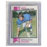 1973 Topps Jack Youngblood ROOKIE CARD-Los Angeles