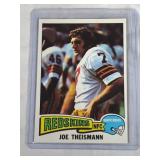 1975 Topps Joe Theismann ROOKIE CARD  Washington