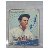 1934 Goudey Baseball Charlie Grimm #3